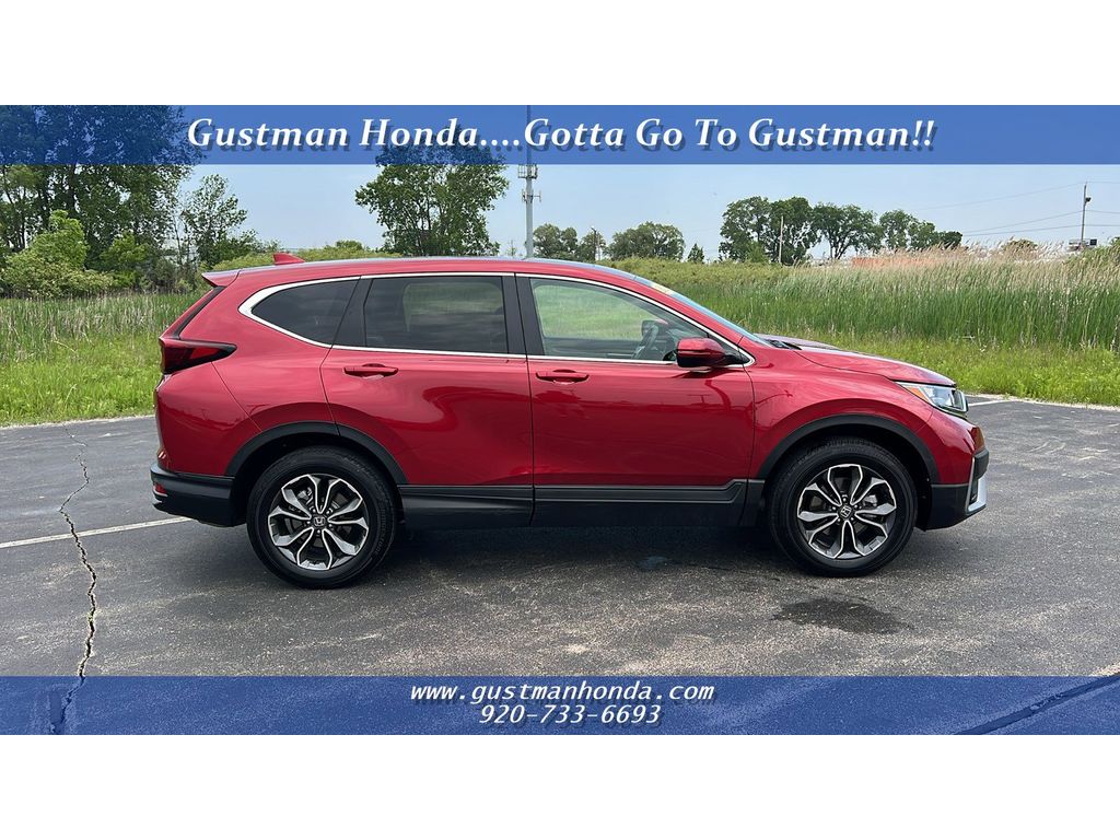 Certified 2022 Honda CR-V EX-L with VIN 7FARW2H80NE040085 for sale in Appleton, WI
