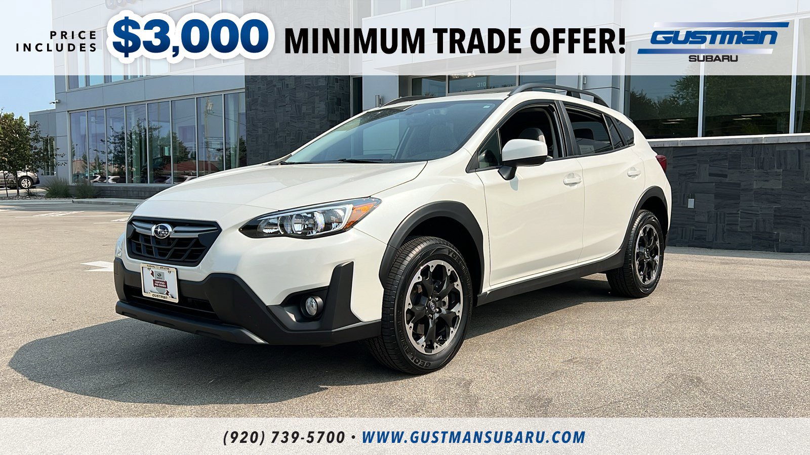 Certified 2021 Subaru Crosstrek Premium with VIN JF2GTAEC2MH369448 for sale in Appleton, WI