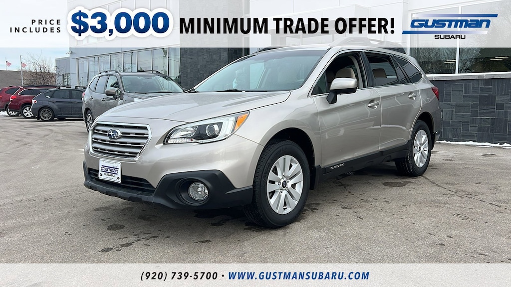 Used 2017 Subaru Outback Premium 2.5i Premium