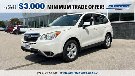 Featured Used 2015 Subaru Forester 2.5i Limited CVT 2.5i Limited PZEV for Sale in Appleton, WI