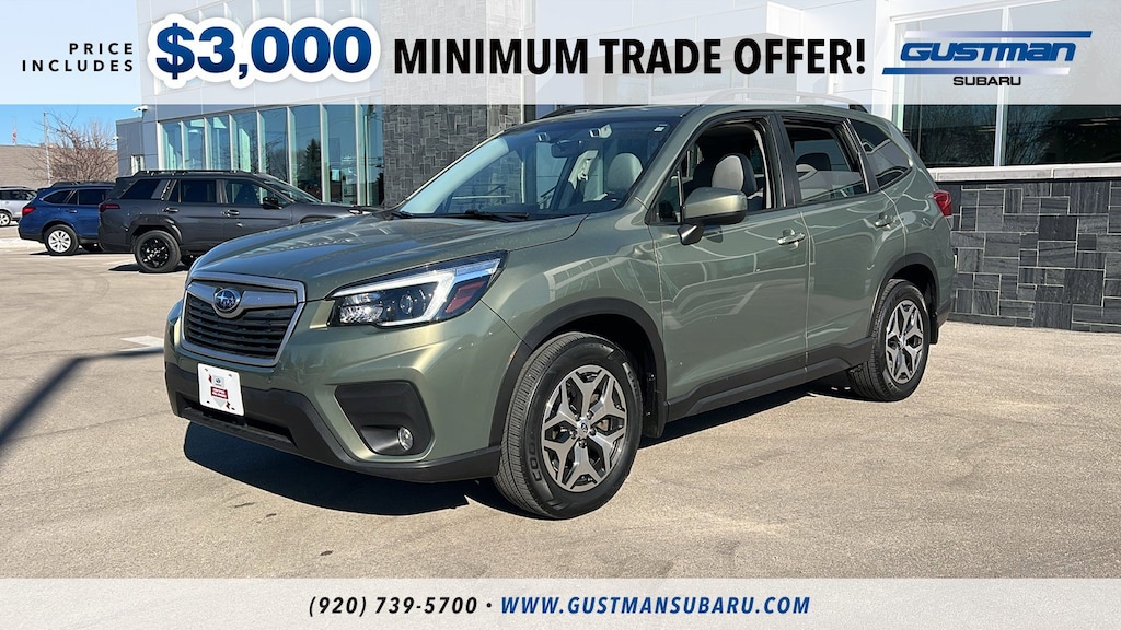 Certified 2021 Subaru Forester Premium Premium CVT
