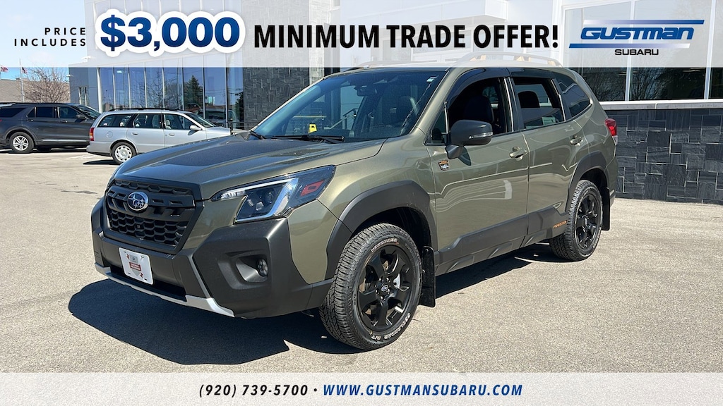 Certified 2023 Subaru Forester Wilderness Wilderness CVT