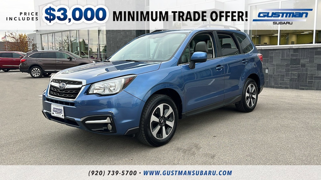 Used 2018 Subaru Forester Limited 2.5i Limited CVT