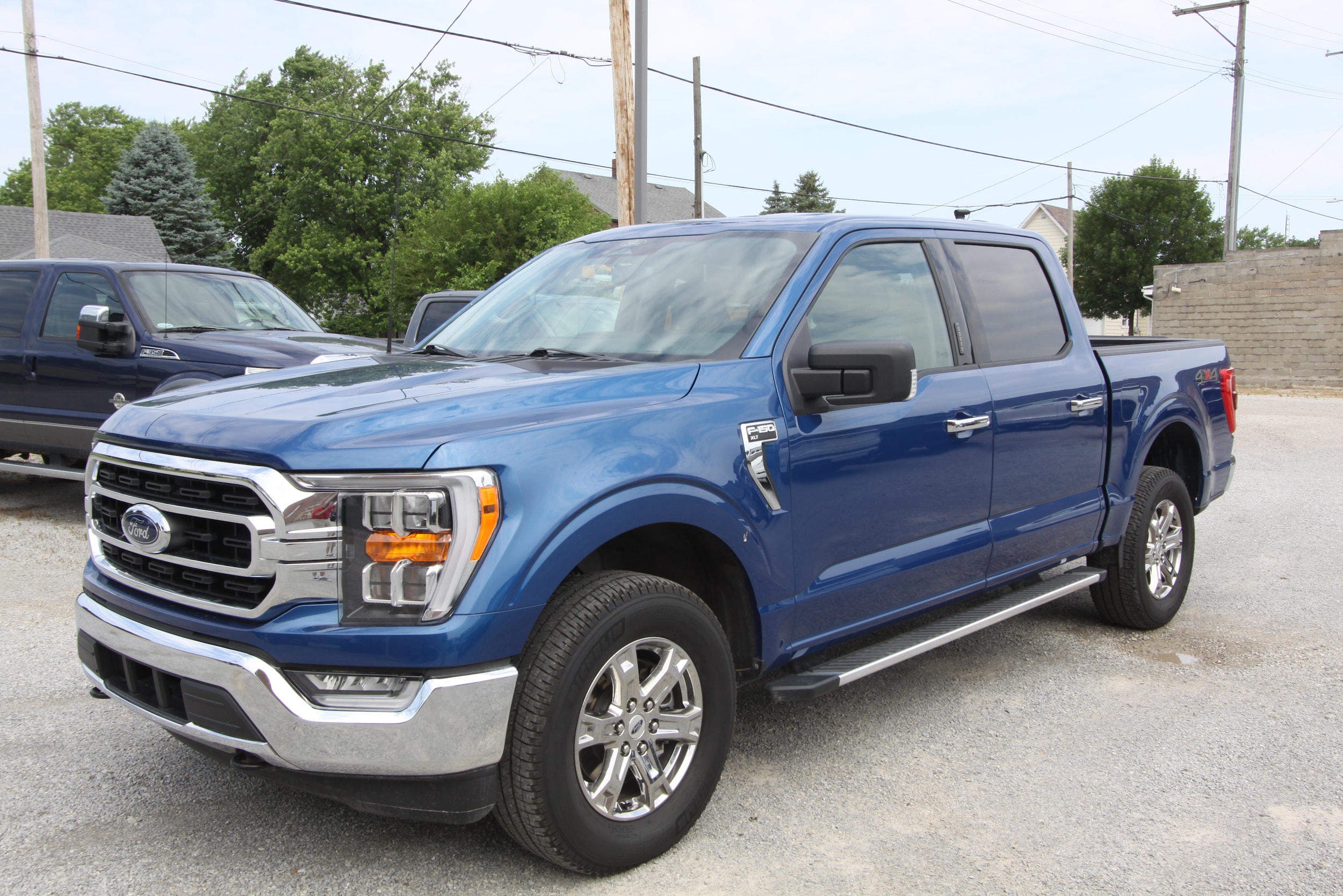 Used 2022 Ford F-150 XLT with VIN 1FTFW1E85NFB18742 for sale in Monon, IN