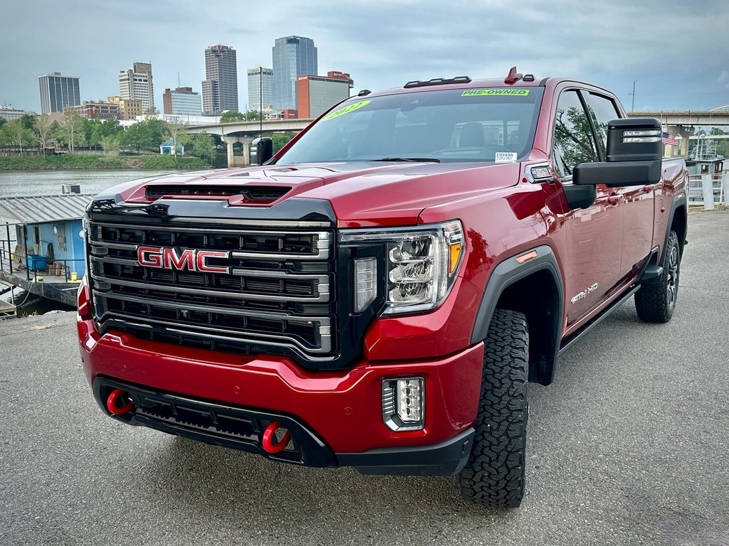 Used 2022 GMC Sierra 2500HD AT4 with VIN 1GT49PEY4NF325396 for sale in Little Rock