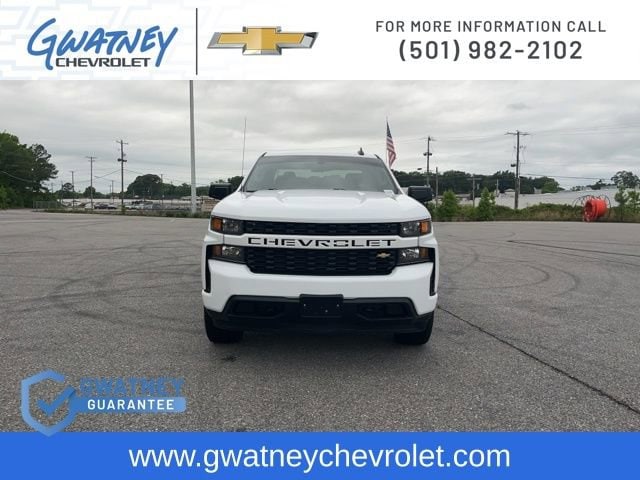 Used 2020 Chevrolet Silverado 1500 Custom with VIN 1GCPWBEH7LZ244414 for sale in Little Rock