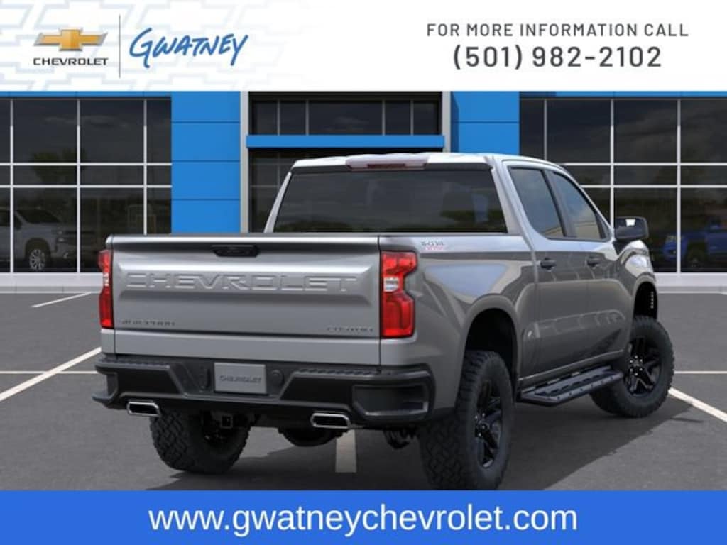 New 2026 Chevrolet Silverado 1500 Custom Trail Boss Truck