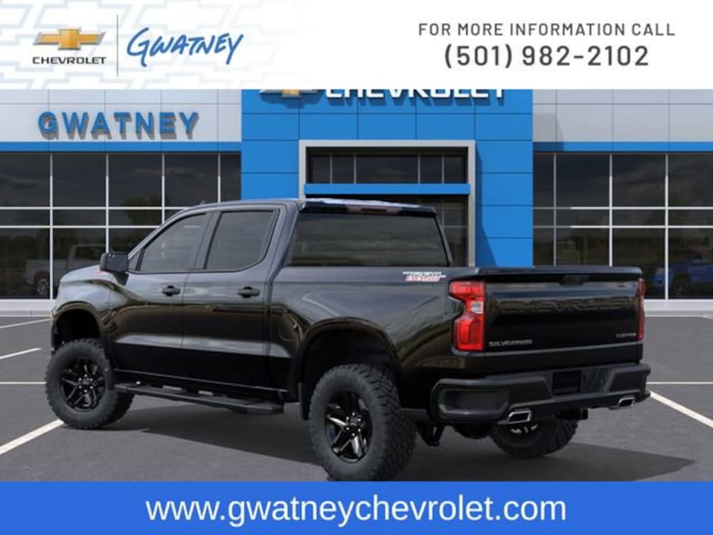 New 2026 Chevrolet Silverado 1500 Custom Trail Boss Truck