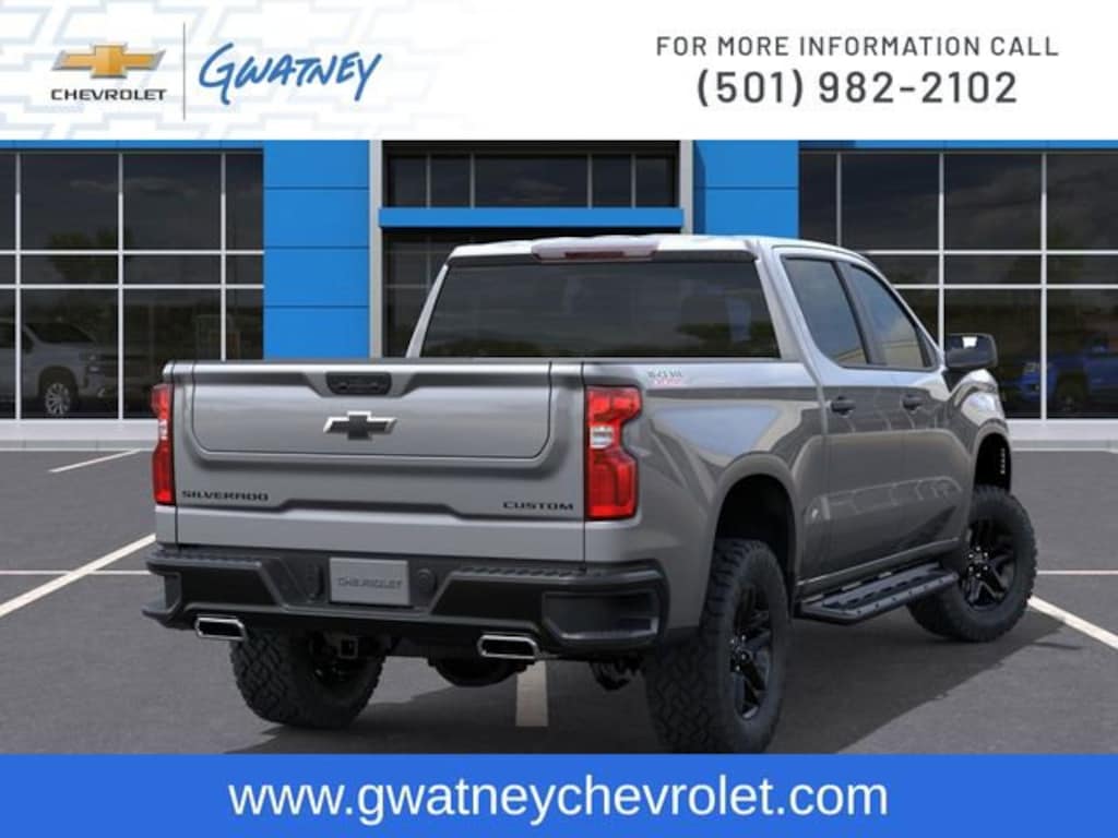 New 2026 Chevrolet Silverado 1500 Custom Trail Boss Truck