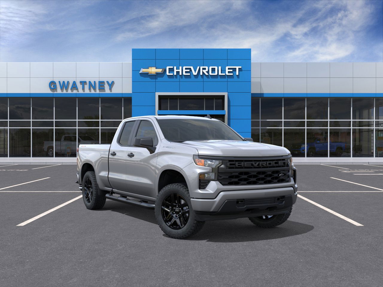 Used 2026 Chevrolet Silverado 1500 Custom with VIN 1GCRKBEK7TZ144409 for sale in Little Rock