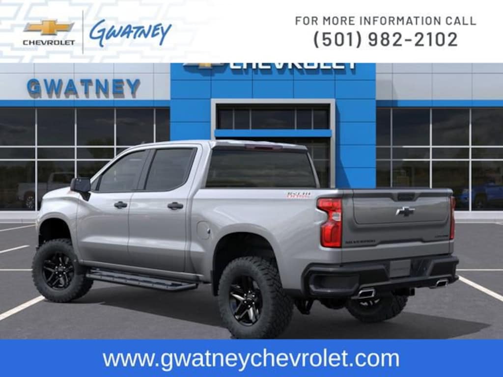 New 2026 Chevrolet Silverado 1500 Custom Trail Boss Truck