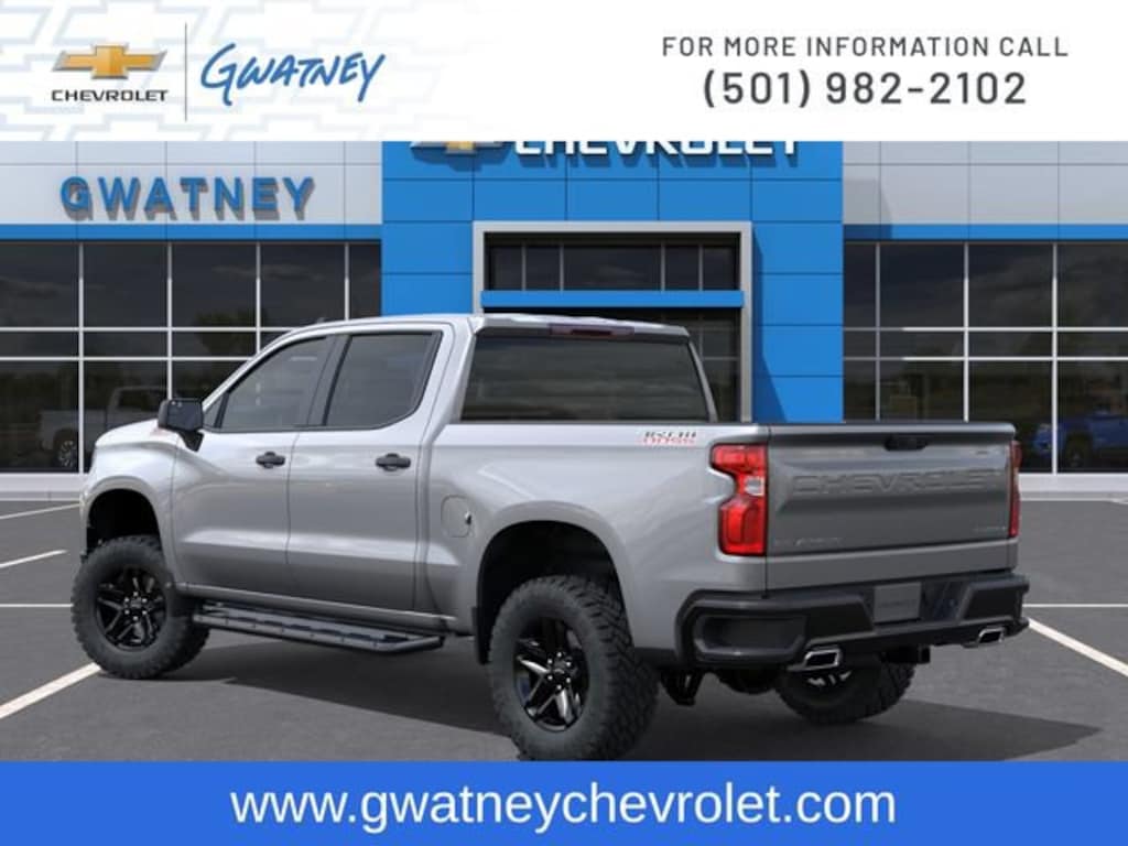 New 2026 Chevrolet Silverado 1500 Custom Trail Boss Truck