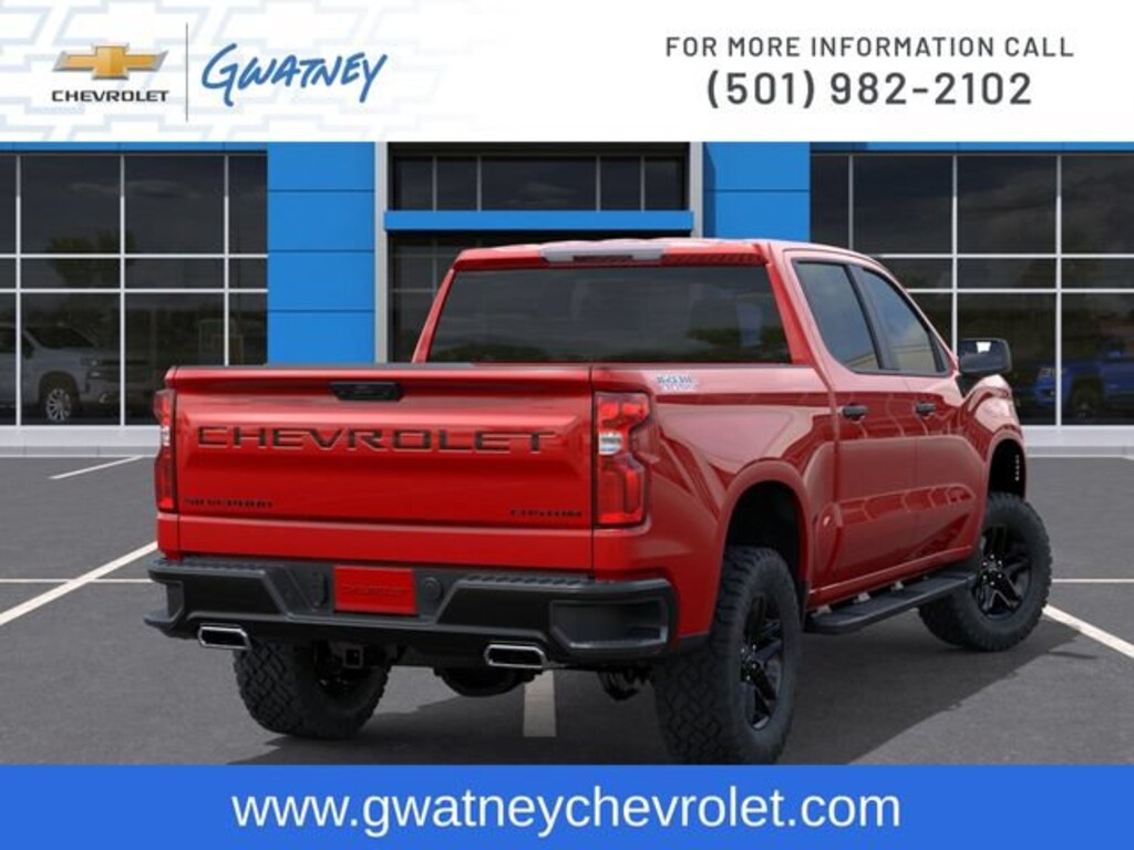 New 2026 Chevrolet Silverado 1500 Custom Trail Boss Truck