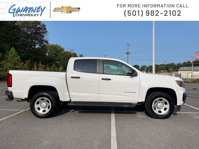 Used 2021 Chevrolet Colorado Work Truck with VIN 1GCGSBEN6M1286588 for sale in Jacksonville, AR