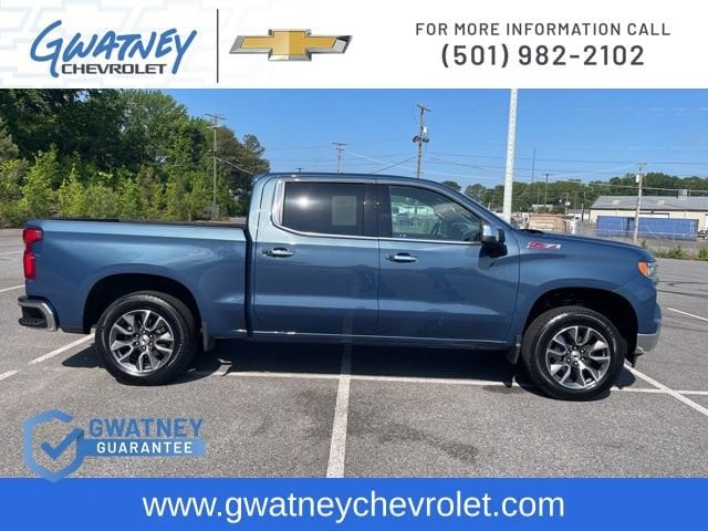Used 2024 Chevrolet Silverado 1500 LTZ with VIN 1GCUDGE82RZ155235 for sale in Little Rock