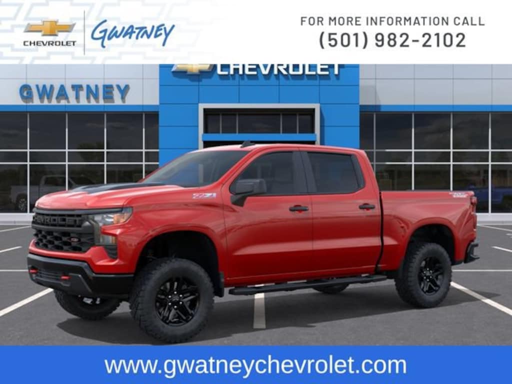 New 2026 Chevrolet Silverado 1500 Custom Trail Boss Truck