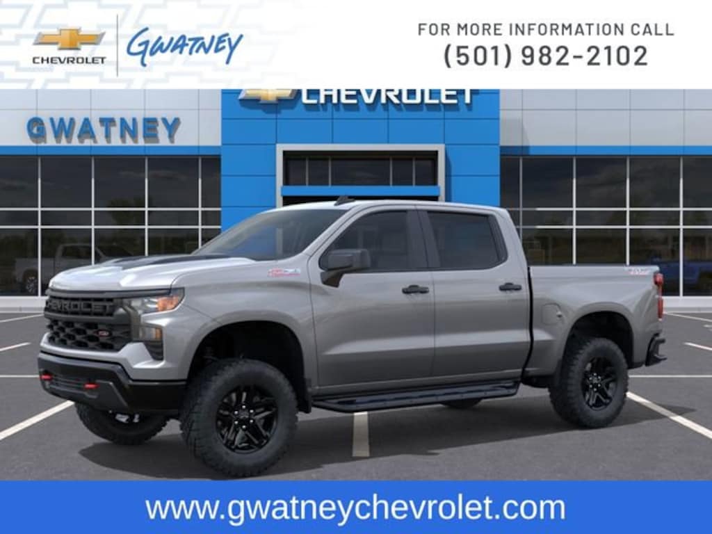 New 2026 Chevrolet Silverado 1500 Custom Trail Boss Truck