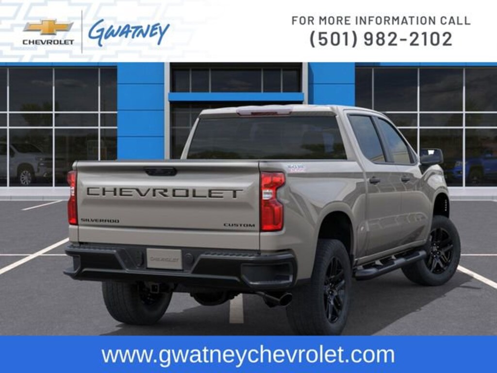 New 2026 Chevrolet Silverado 1500 Custom Trail Boss Truck