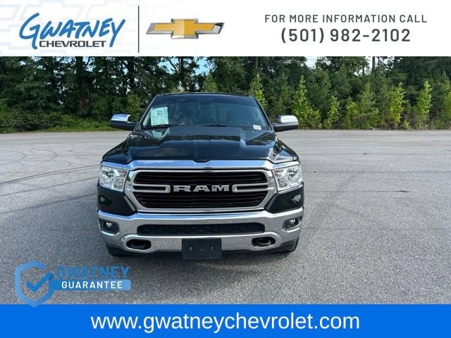 Used 2019 RAM Ram 1500 Big Horn with VIN 1C6SRFFT2KN829202 for sale in Little Rock