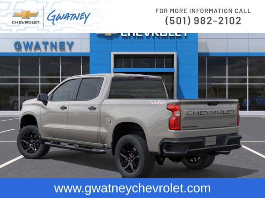 New 2026 Chevrolet Silverado 1500 Custom Trail Boss Truck