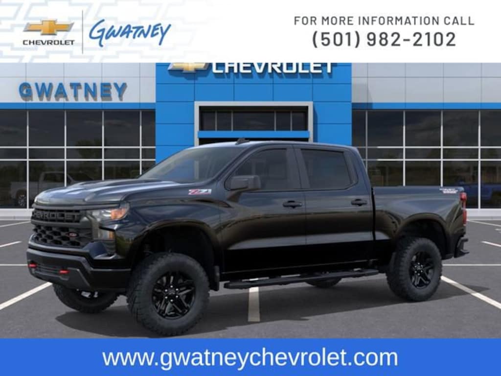 New 2026 Chevrolet Silverado 1500 Custom Trail Boss Truck