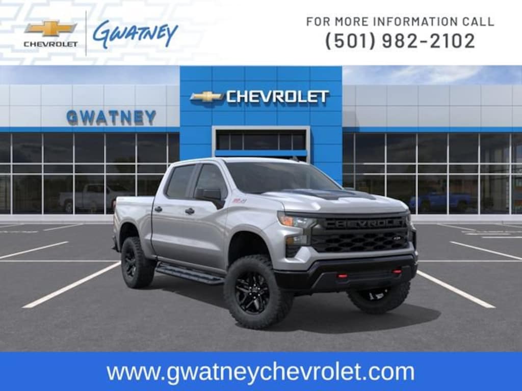 New 2026 Chevrolet Silverado 1500 Custom Trail Boss Truck