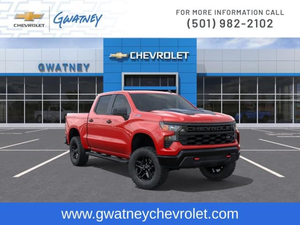 New 2026 Chevrolet Silverado 1500 Custom Trail Boss Truck