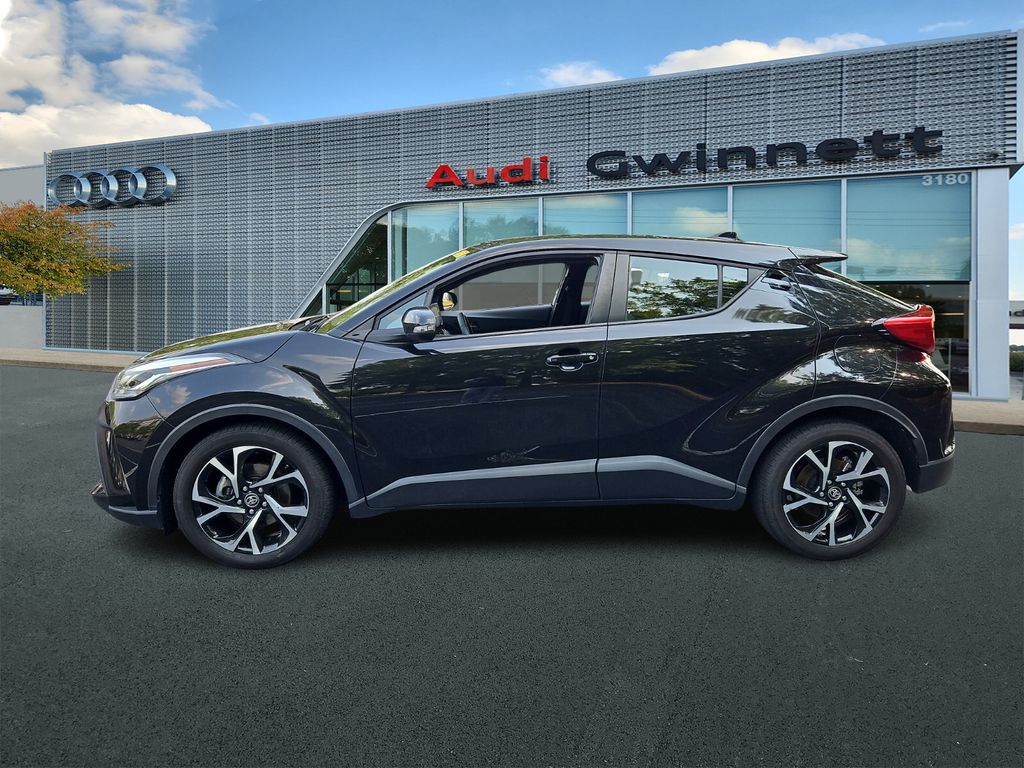 Used 2021 Toyota C-HR XLE with VIN NMTKHMBX8MR134436 for sale in Duluth, GA