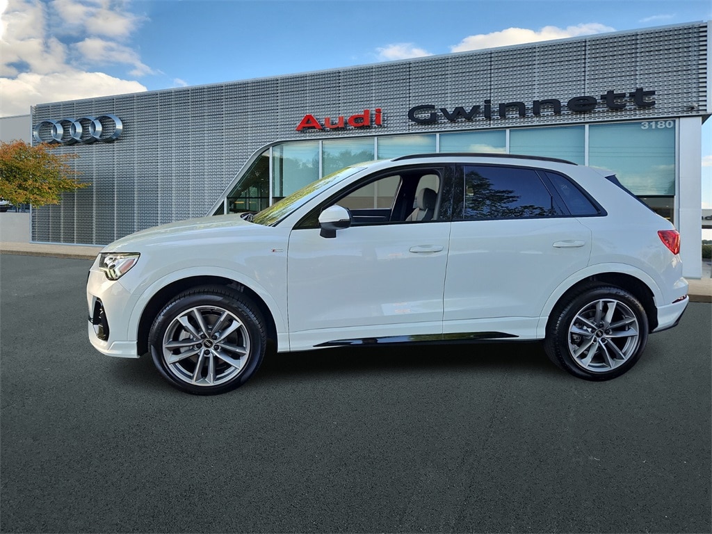 Certified 2025 Audi Q3 S Line Premium with VIN WA1DECF30S1029138 for sale in Duluth, GA