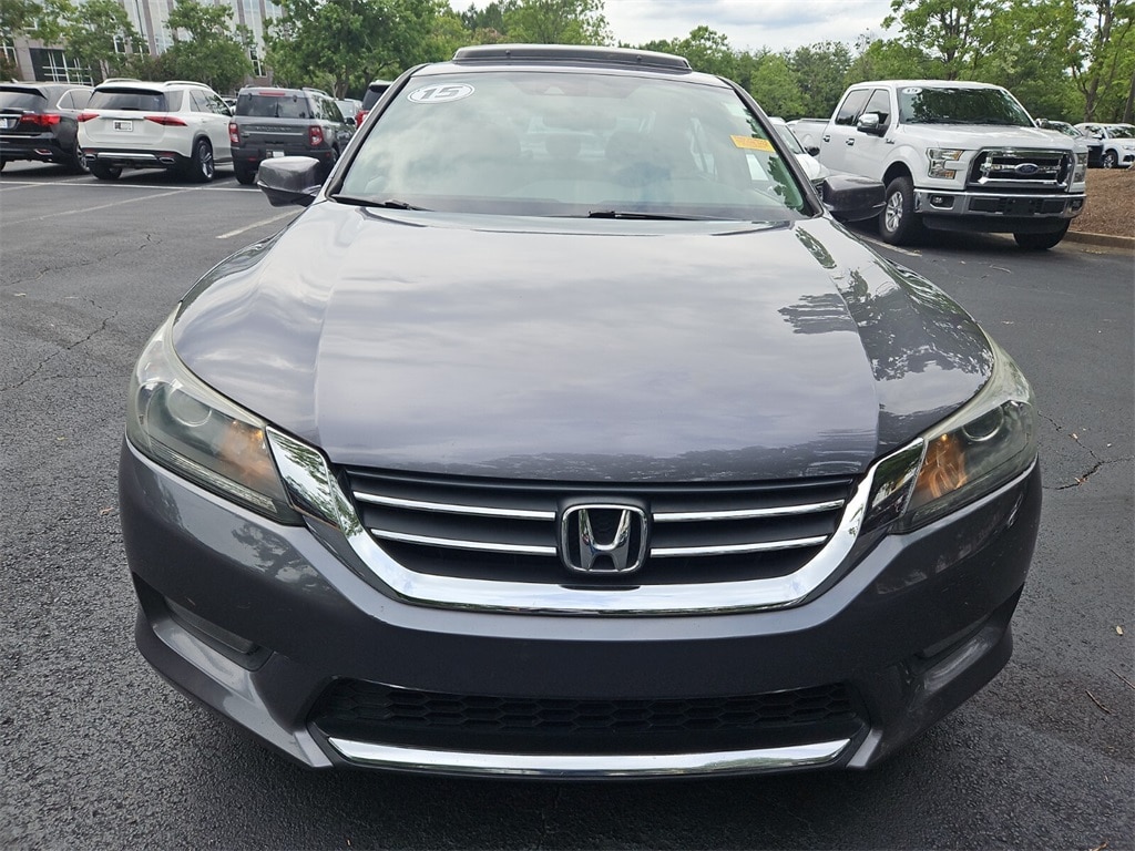 Used 2015 Honda Accord EX-L with VIN 1HGCR2F85FA202736 for sale in Duluth, GA