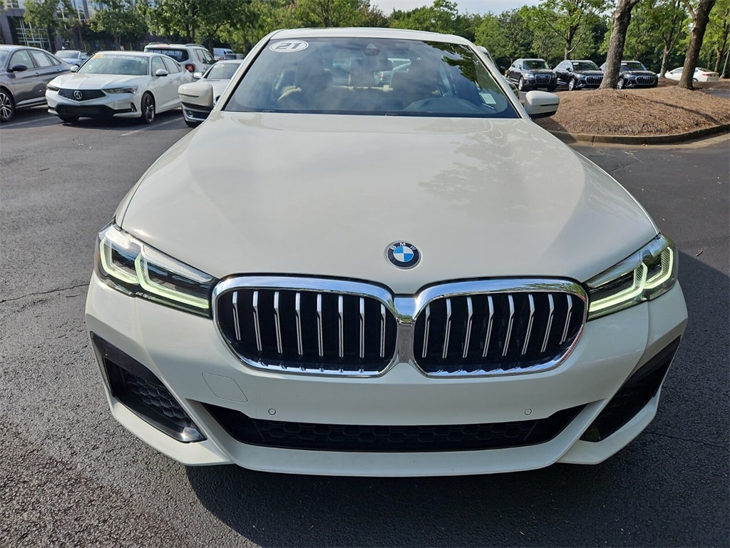 Used 2021 BMW 5 Series 530i with VIN WBA13BJ0XMWX04390 for sale in Duluth, GA