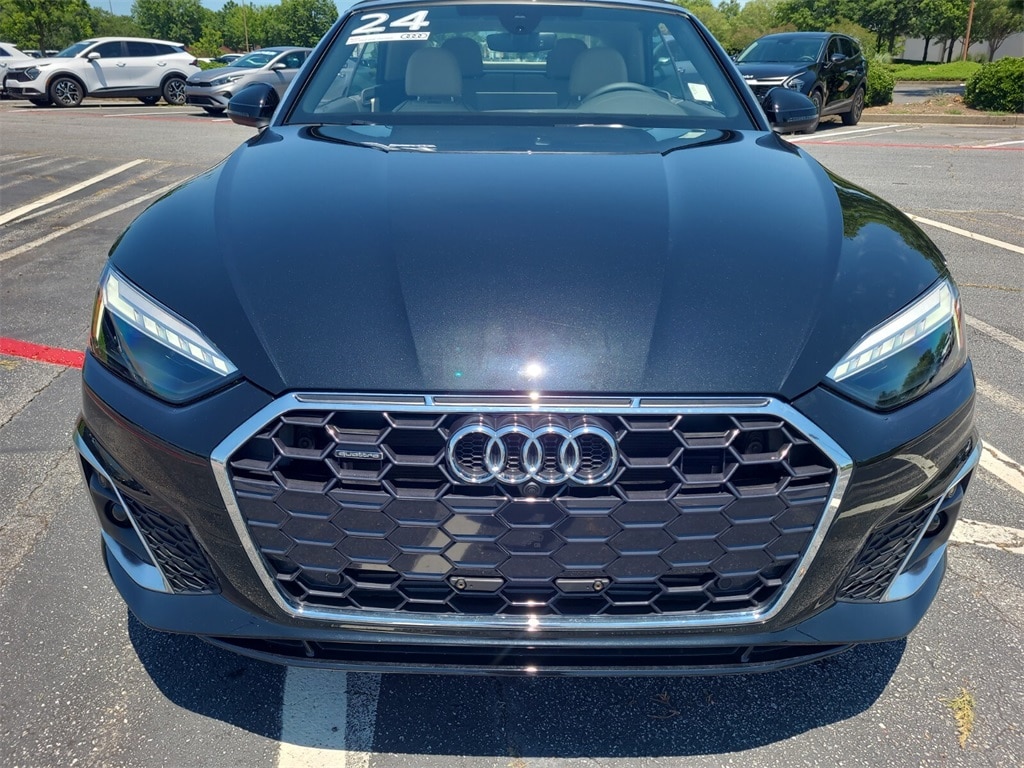 Certified 2024 Audi A5 Cabriolet Premium Plus with VIN WAU4AGF54RN003135 for sale in Duluth, GA