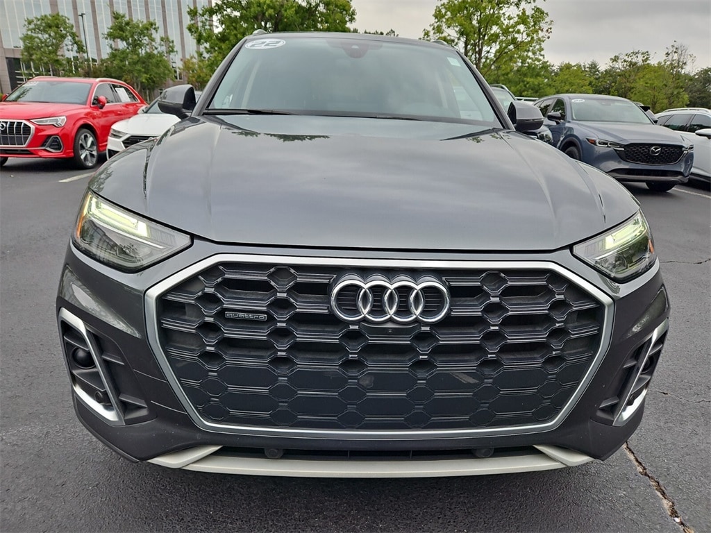 Certified 2022 Audi Q5 Premium Plus with VIN WA1EAAFY5N2022443 for sale in Duluth, GA