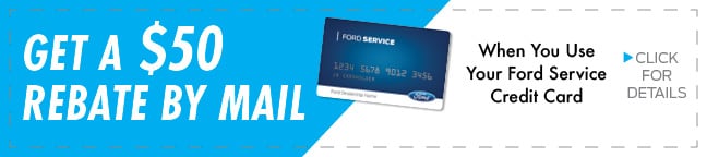 Ford Service Credit Card - $25 Rebate Coupon, Duluth