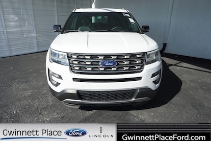 Used White 16 Ford Explorer Xlt For Sale In Duluth Ga Pgga Duluth Used Ford For Sale 1fm5k7d86gga