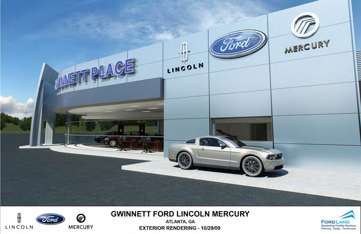Gwinnett place ford collision center #1