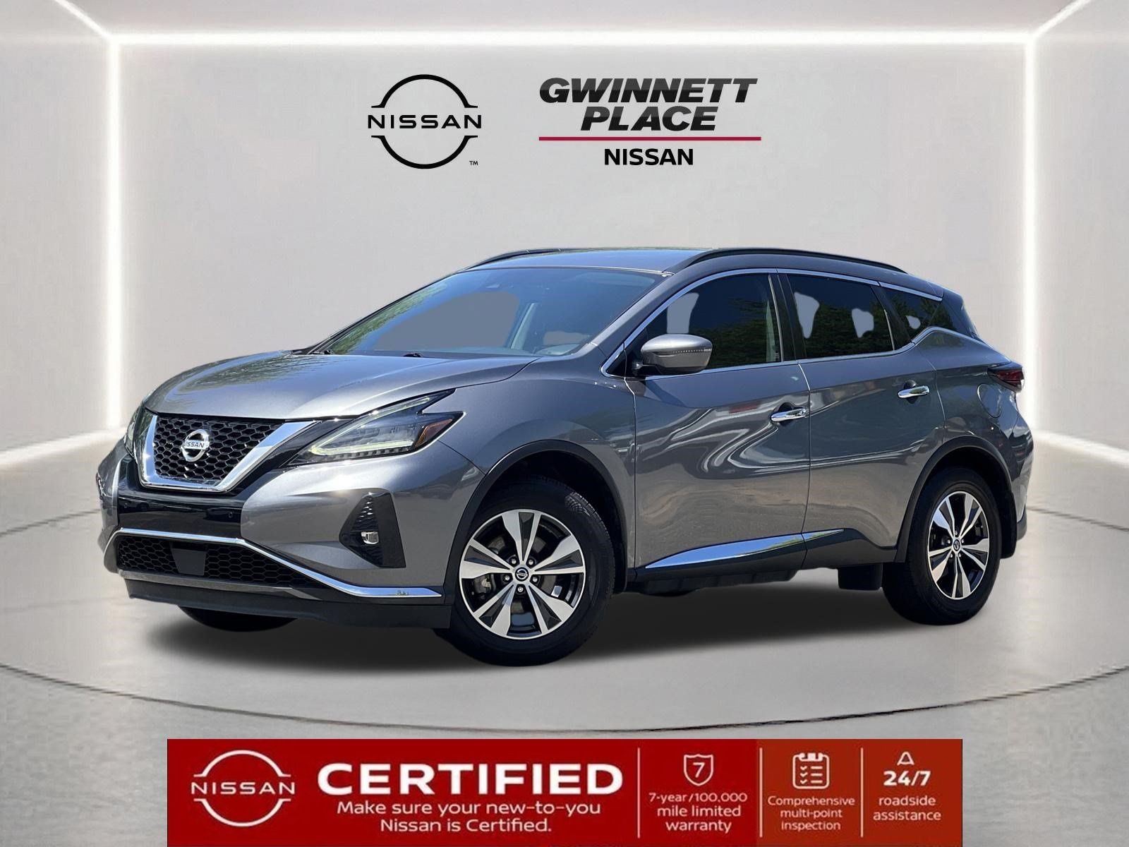 Gray (Gun Metallic) 2022 Nissan Murano SUV / Crossover All-Wheel Drive Continuously Variable Transmission