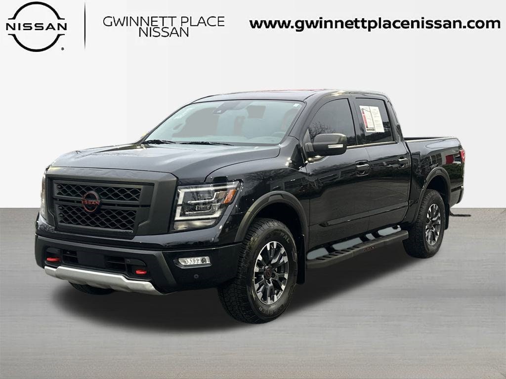 Certified 2023 Nissan Titan PRO-4X Truck Crew Cab