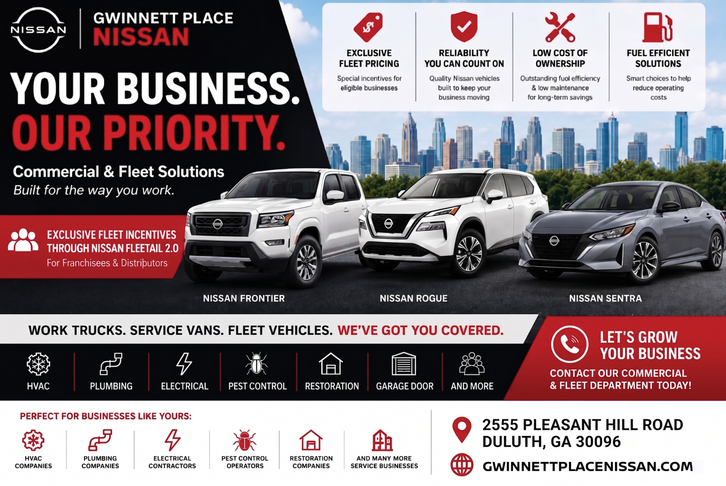 Nissan Commercial Fleet Business