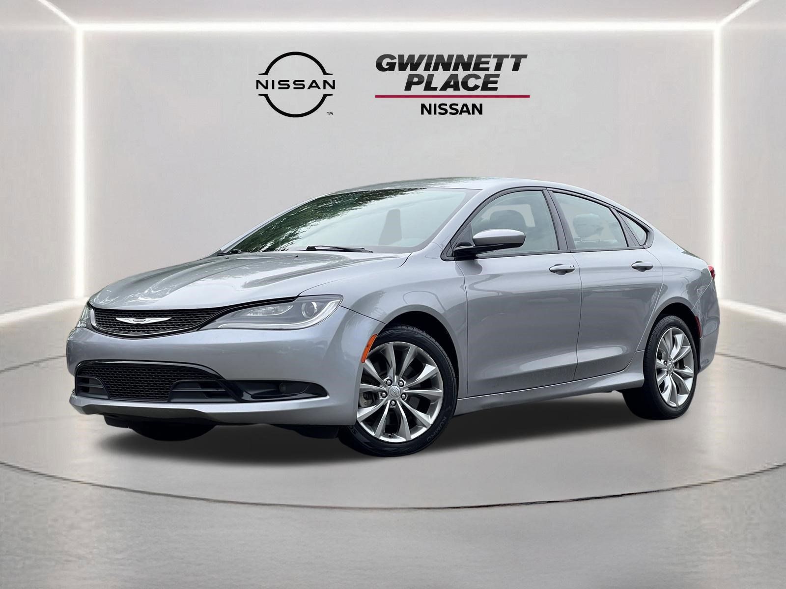 Billet Silver 2015 Chrysler 200 S Sedan FWD Sedan Front-Wheel Drive 9-Speed Automatic