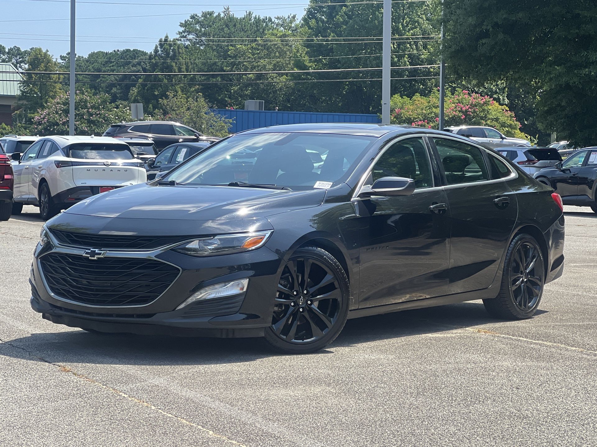 Mosaic Black 2021 Chevrolet Malibu Sedan Front-Wheel Drive Continuously Variable Transmission