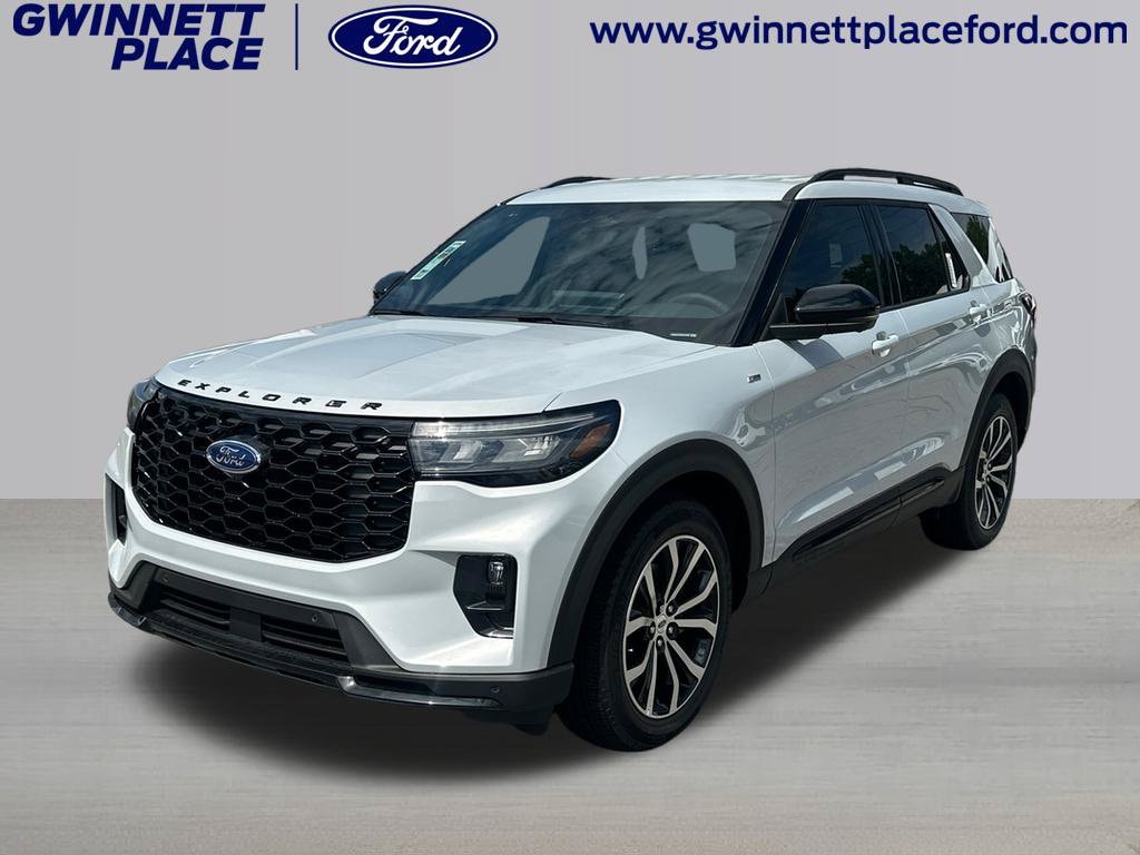 Space White 2026 Ford Explorer SUV / Crossover Rear-Wheel Drive 