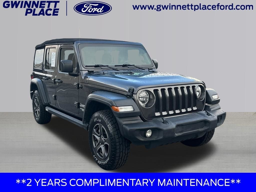 Certified 2019 Jeep Wrangler Unlimited Sport S SUV