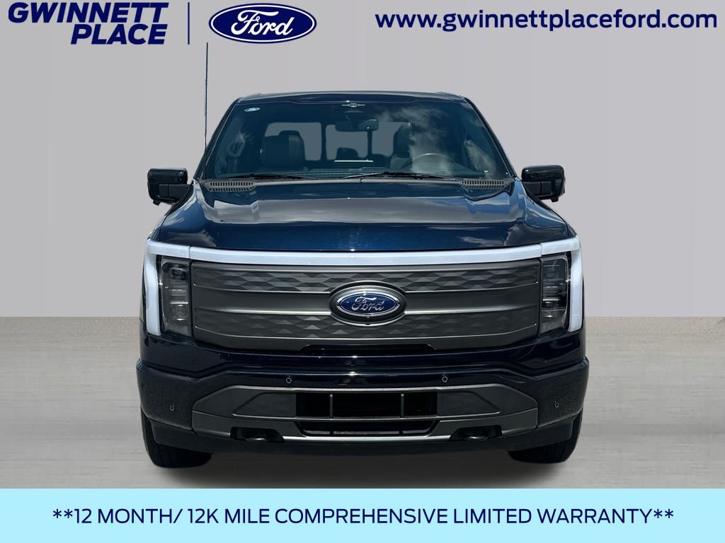Certified 2023 Ford F-150 Lightning Lariat with VIN 1FT6W1EV8PWG40113 for sale in Duluth, GA