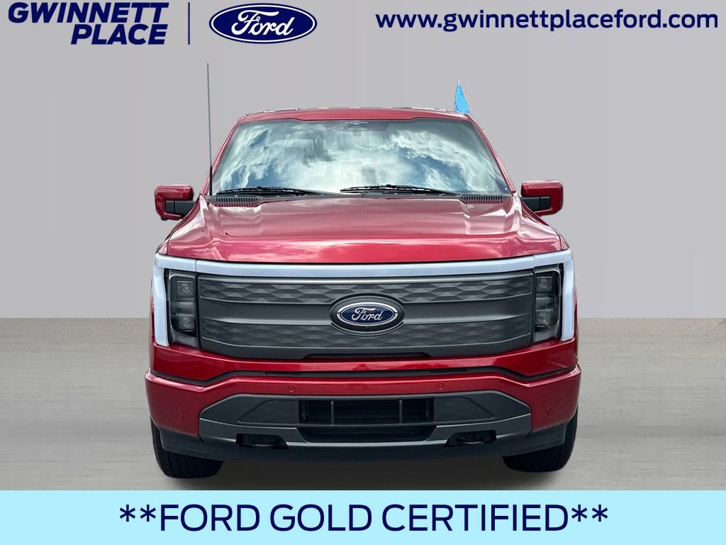 Certified 2023 Ford F-150 Lightning Lariat with VIN 1FTVW1ELXPWG40060 for sale in Duluth, GA