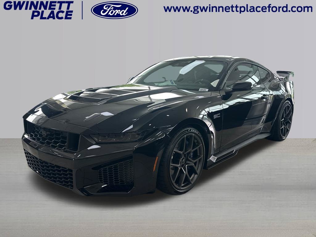 Shadow Black 2026 Ford Mustang Coupe Rear-Wheel Drive 7-Speed Automatic Overdrive