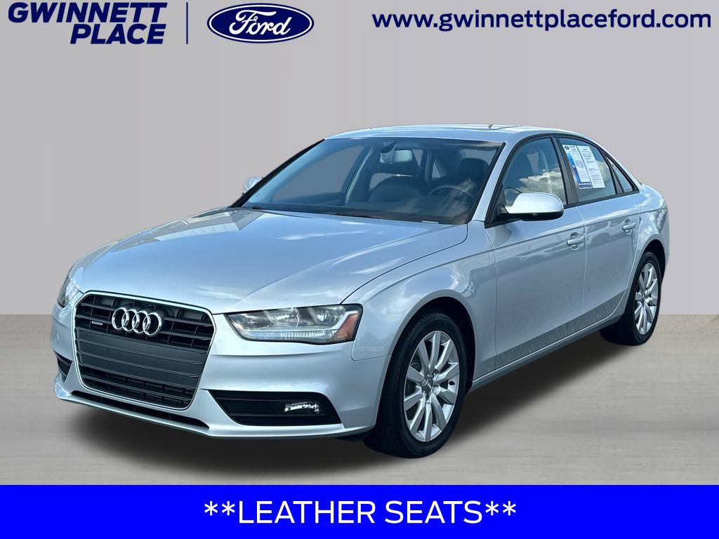 Used 2014 Audi A4 Premium with VIN WAUBFAFL0EA078453 for sale in Duluth, GA
