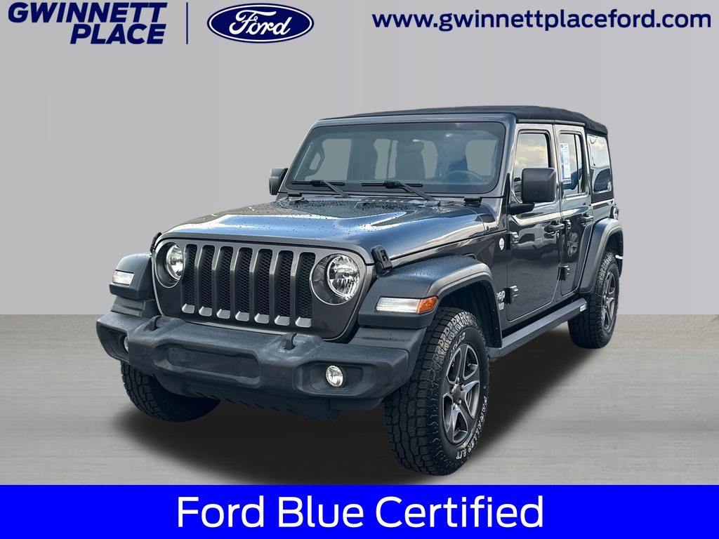 Granite Crystal 2019 Jeep Wrangler SUV / Crossover Four-Wheel Drive Automatic