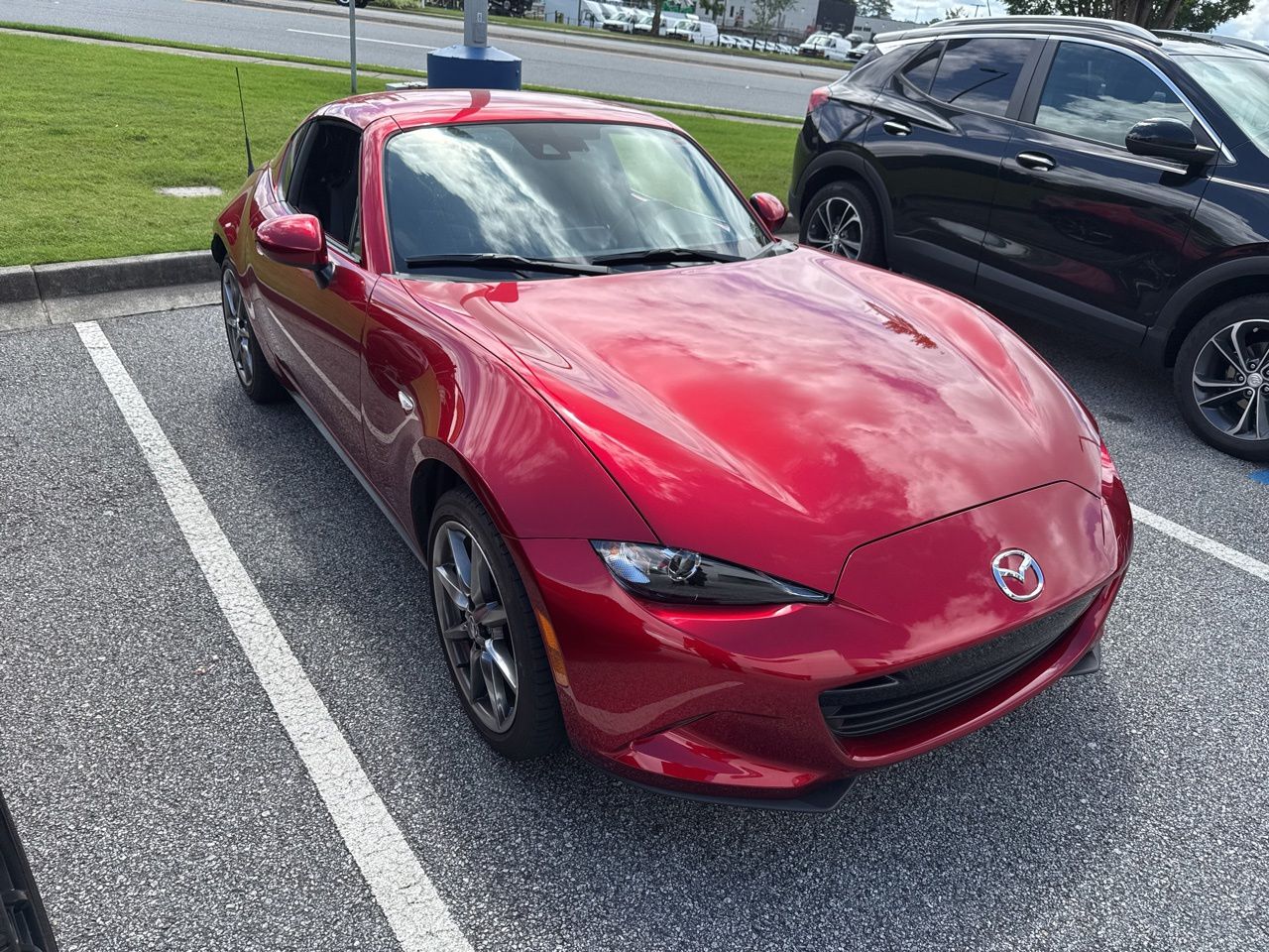 Soul Red Crystal 2023 Mazda MX-5 Miata RF Grand Touring RWD Convertible Rear-Wheel Drive Automatic
