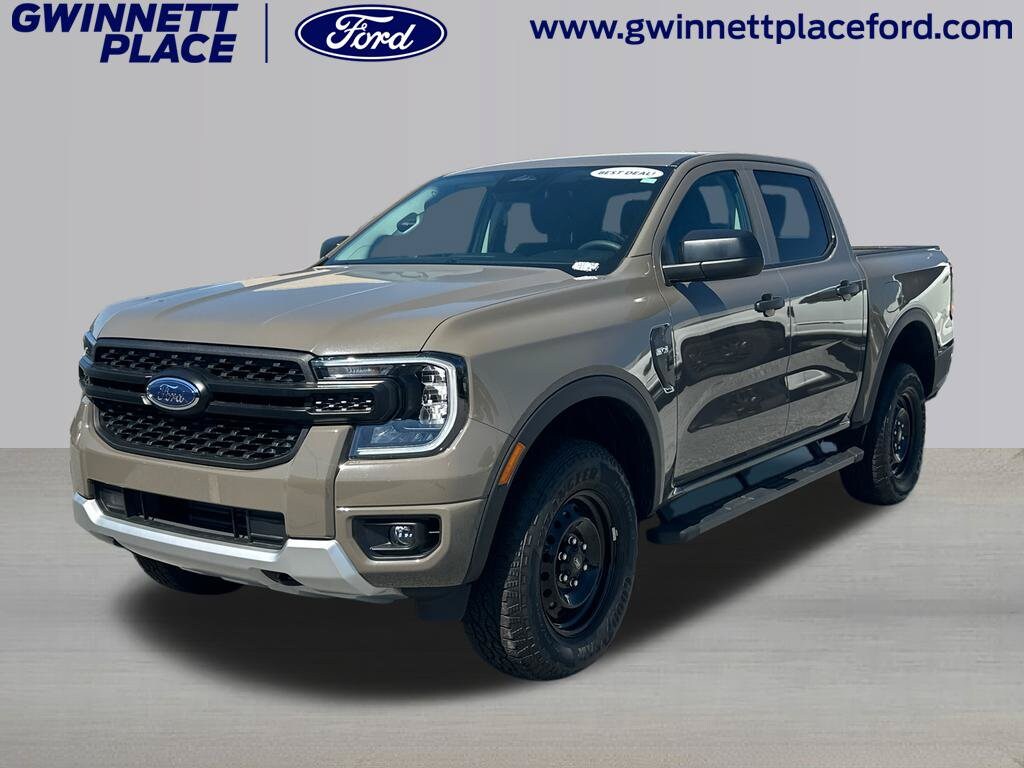Gray 2026 Ford Ranger Pickup Truck Four-Wheel Drive